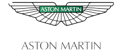 logo Aston Martin , auto di lusso 